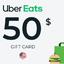 Uber Eats Gift Card 50 USD (US) Uber Eats