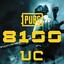 Pubg Mobile 8100 UC Global PIN