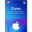 iTunes gift card ( 2$ ) USA 1 Year Stockable