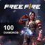 Free Fire 110 (100 + 10) DIAMONDS PIN GLOBAL