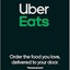 Uber Eats Gift Card 50 USD