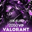 VALORANT 2050 VP [ EU RU CIS ]🌎 20€ EURO