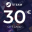 Steam Wallet Gift Card 30 EUR (EURO)