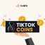 100 Tiktok coins No password sharing required