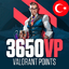 VALORANT 3650 VP TURKEY (TRY) STOCKABLE