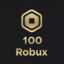 Roblox - 100 Robux GLOBAL Card (Stockable)