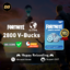 Fortnite 2800 V-Bucks Gift Card Global 🌎