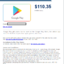 Google Play Gift Cards US Digital