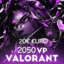 VALORANT 2050 VP [ EU RU CIS ]🌎 20€ EURO