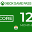 Xbox Game Pass Core 12 Months- 5pcs