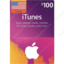 iTunes Gift Card 100$ USA