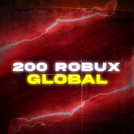 Roblox Gift Card - 200 Robux GLOBAL