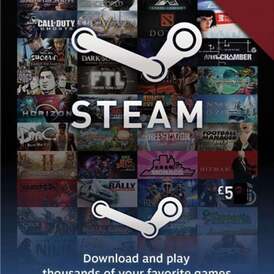 Steam Wallet Gift Card EUR 5 (EU)