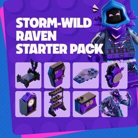 Fortnite StormWild Raven Starter Xbox key mex