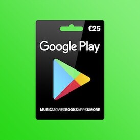 Google play gift card 25€ France