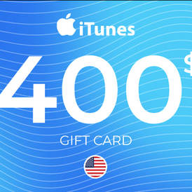 ITunes Gift Card 400$ USD (USA)