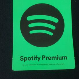 Spotify Premium  6 months service 59.40SGD($4