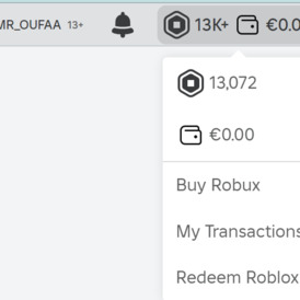 13000 Robux Roblox Account %[Discount]%