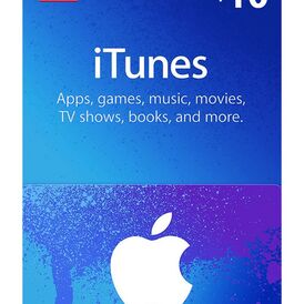 iTunes gift card ( 10$ ) USA 1 Year Stockable