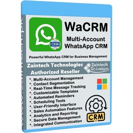 WaCRM - Multi-Account WhatsApp CRM - 1 Year