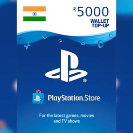 PlayStation ₹ 5000 INR PSN - Gift Card(India)