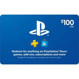 Playstation Network PSN 100 USD (USA)