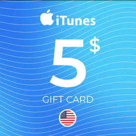 ITunes Gift Card - $5 USD - USA region