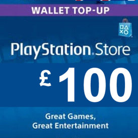 £100 PlayStation Store PSN Gift Card UK GBP