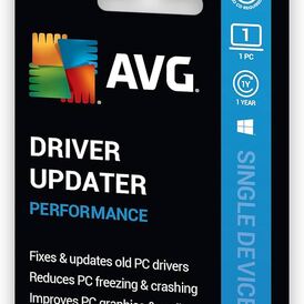 AVG Driver Updater 1 Device, 1 Year - Windows