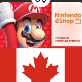 Nintendo eShop Gift Card $30（CAD）