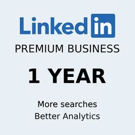 LINKEDIN PREMIUM Business 12 MONTHS - GIFT