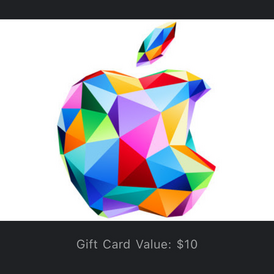 Tarjeta de regalo Apple Store EE.UU. 10 USD