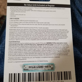 PSN Voucher