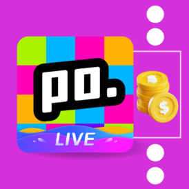 Poppo Live 21000 coins💰