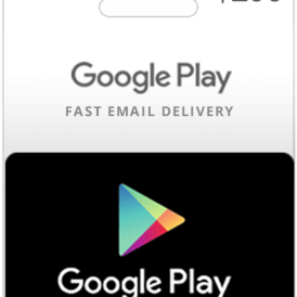 Carte cadeau Google Play US de 200$