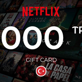 Netflix Gift Cards 1000 TRY (Turkey)