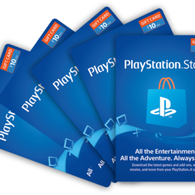 PlayStation Gift Card USA $10 (STORABLE)