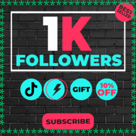 TikTok 1K (1000) TikTok Followers