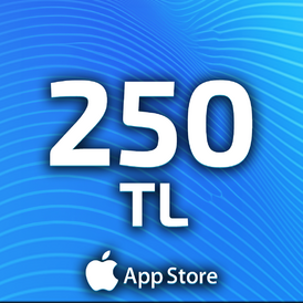 Apple itunes 250 ₺ TL TRY (Stockable)