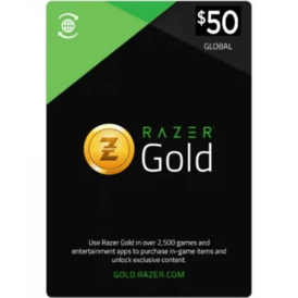 بيع بطاقة هداية Razer Gold 50$