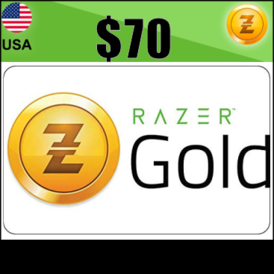 Razer Gold PIN (USA) - $70.00 USD