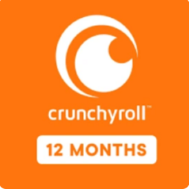 Crunchyroll MEGA FAN 12 months/1 Year/365 Day