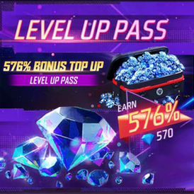 FREE FIRE Level Up Pass UID Middle East/N-Af