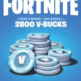 Fortnite 2800 V-Bucks Gift Card