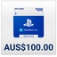 PlayStation eGift card AUS 100 AUD