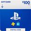 PlayStation Gift Card PSN 100$ (USA)