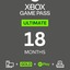 Xbox game pass ultimate 18 Month's account