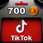 TikTok 700 Coins by account