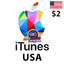 ITunes Gift Card $2 USA - Region - Stackable