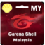 650 MY Garena Shell - RGG Pin Malaysia